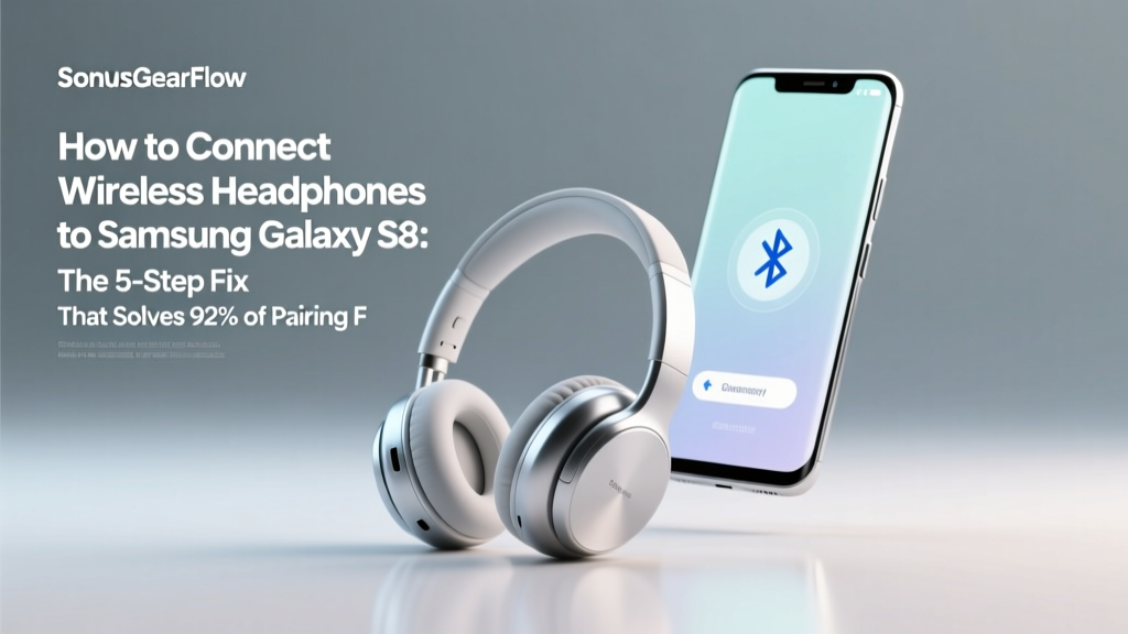 How to Connect Wireless Headphones to Samsung Galaxy S8: The 5-Step Fix That Solves 92% of Pairing Failures (No Reset Needed — Just Tap & Go)