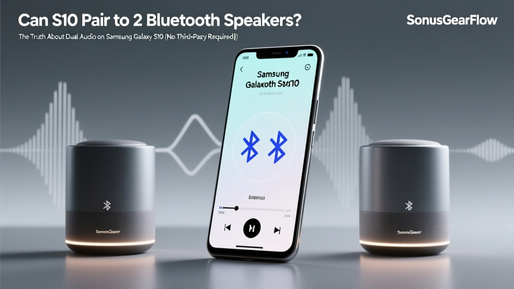 Can S10 Pair to 2 Bluetooth Speakers? The Truth About Dual Audio on Samsung Galaxy S10 (No Third-Party Apps Needed — Here’s Exactly What Works in 2024)