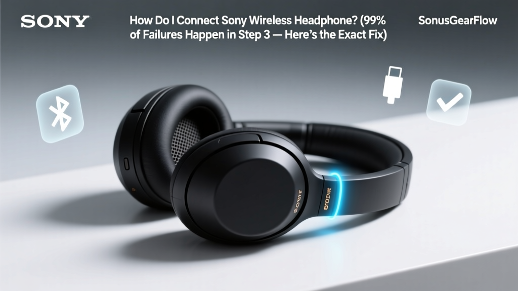 How Do I Connect Sony Wireless Headphone? (99% of Failures Happen in Step 3 — Here’s the Exact Fix That Works Every Time)