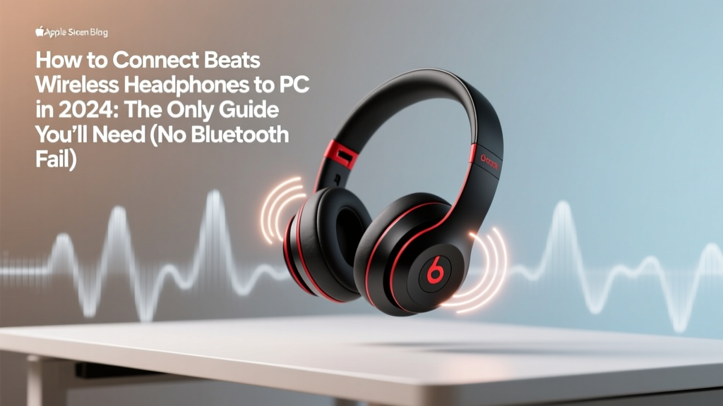 How to Connect Beats Wireless Headphones to PC in 2024: The Only Guide You’ll Need (No Bluetooth Failures, No Driver Confusion, Just Working Audio in Under 90 Seconds)