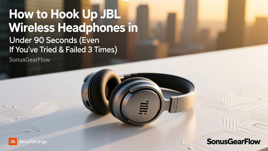How to Hook Up JBL Wireless Headphones in Under 90 Seconds (Even If You’ve Tried & Failed 3 Times — Here’s What Most Users Miss)