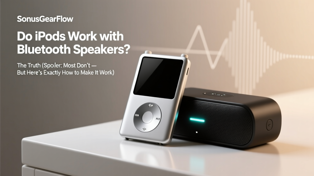Do iPods Work with Bluetooth Speakers? The Truth (Spoiler: Most Don’t — But Here’s Exactly How to Make It Happen in Under 5 Minutes Without Buying a New Device)