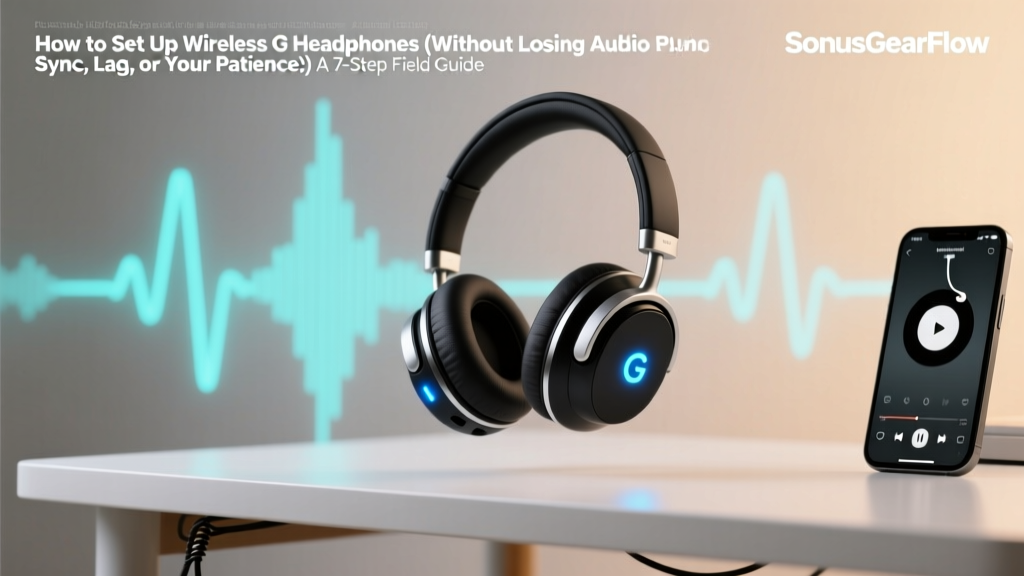 How to Setup Wireless G Headphones (Without Losing Audio Sync, Lag, or Your Patience): A 7-Step Field-Tested Guide for Legacy Wi-Fi Headphones That Actually Works in 2024