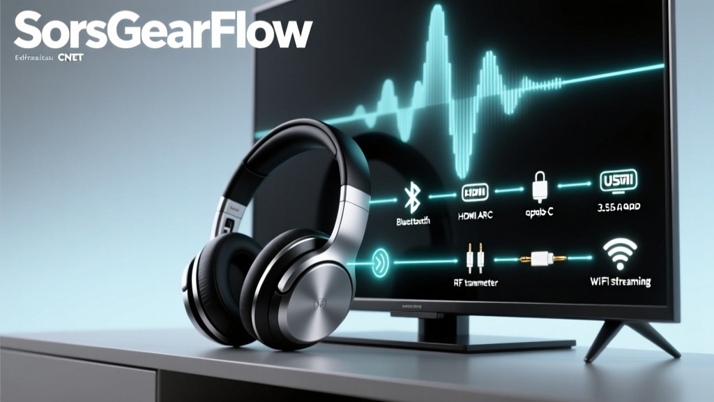 How to Connect Wireless Headphones to Any TV (CNET Tested): 7 Real-World Methods That Actually Work — No More Audio Lag, Pairing Failures, or 'Not Supported' Errors
