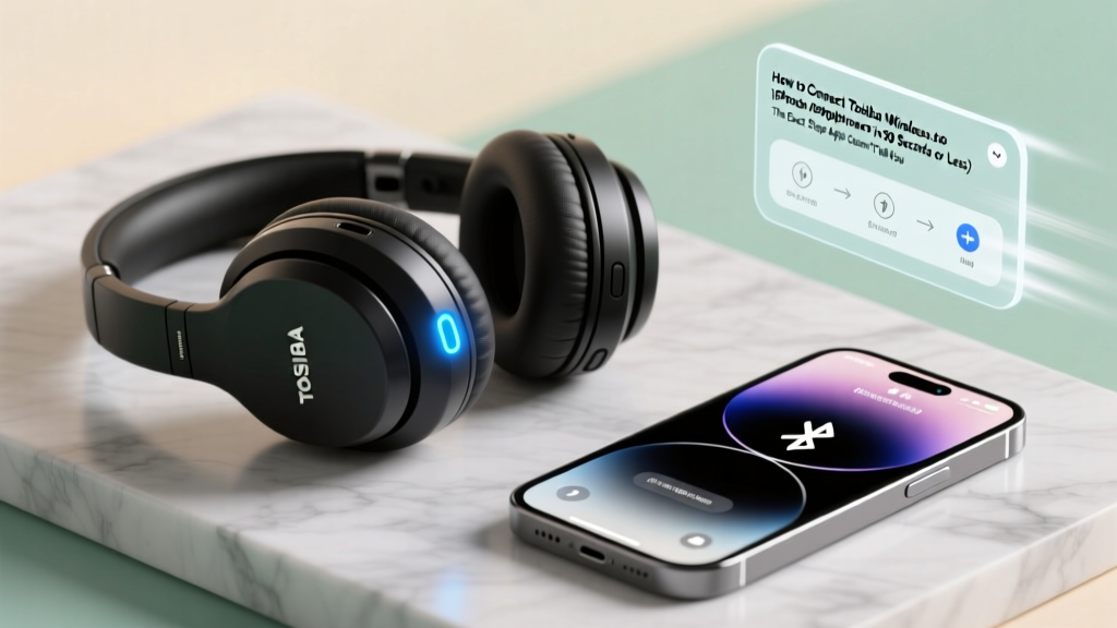 How to Connect Toshiba Wireless Headphones to iPhone (in 90 Seconds or Less): The Exact Steps Apple Doesn’t Tell You — No Resetting, No App, No Guesswork
