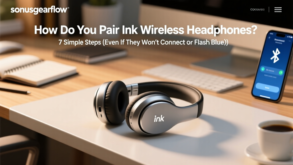 How Do You Pair Ink Wireless Headphones? 7 Simple Steps (Even If They Won’t Connect or Flash Blue) — No Tech Degree Required