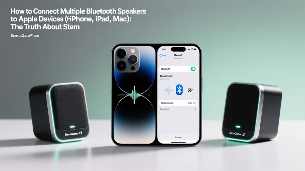 How to Connect Multiple Bluetooth Speakers to Apple Devices (iPhone, iPad, Mac): The Truth About Stereo Pairing, Audio Sync, and Why Most 'Multi-Speaker' Tutorials Fail You