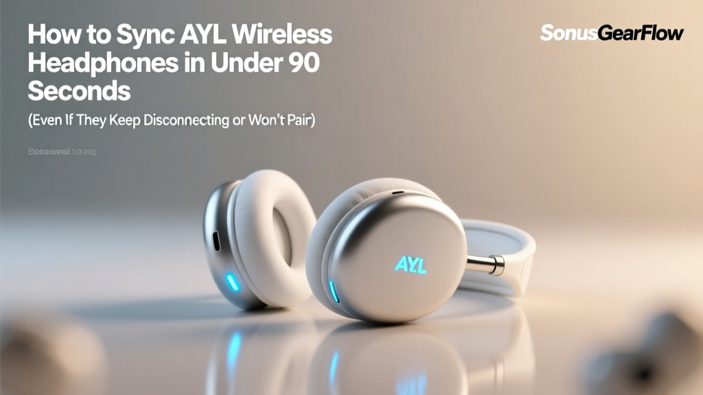 How to Sync AYL Wireless Headphones in Under 90 Seconds (Even If They Keep Disconnecting or Won’t Pair With Your iPhone/Android/Laptop — Here’s the Exact Button Sequence & Hidden Reset Trick Pros Use)