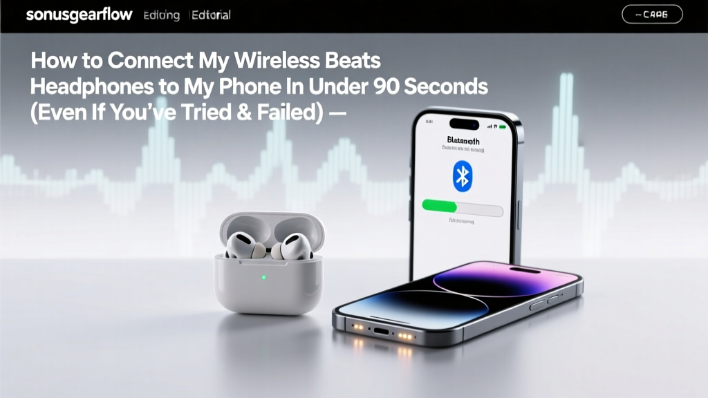 How to Connect My Wireless Beats Headphones to My Phone in Under 90 Seconds (Even If You’ve Tried & Failed 3 Times)