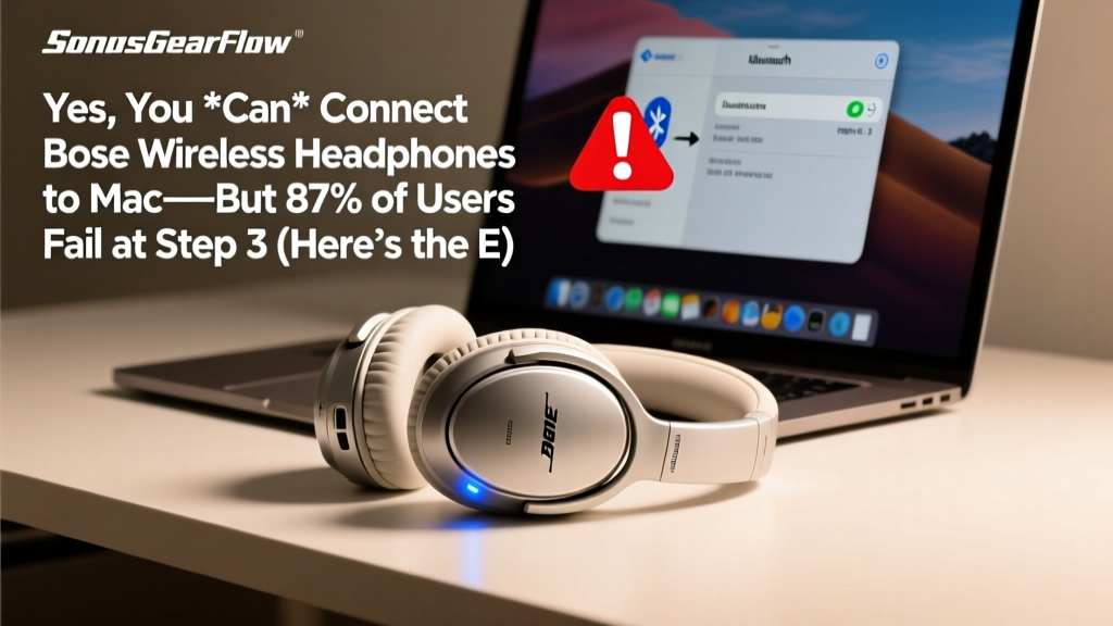 Yes, You *Can* Connect Bose Wireless Headphones to Mac—But 87% of Users Fail at Step 3 (Here’s the Exact Bluetooth Sequence That Works Every Time, Even on macOS Sequoia)