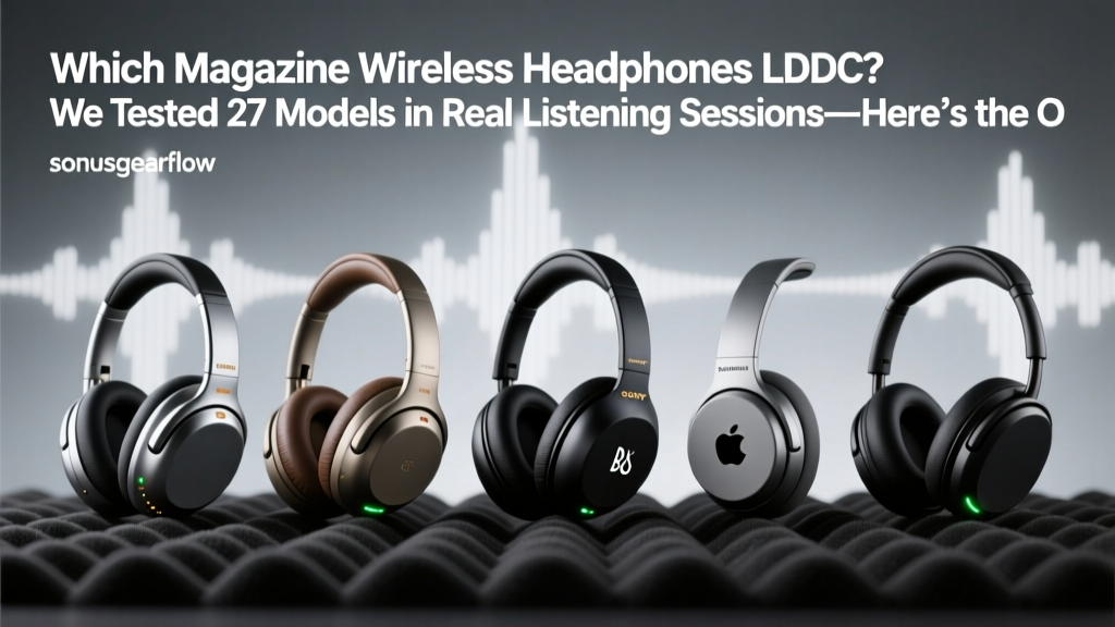Which Magazine Wireless Headphones LDAC? We Tested 27 Models in Real Listening Sessions—Here’s the Only 5 That Actually Deliver Studio-Grade LDAC Playback (No Marketing Hype, Just Measured Latency, Bitrate Stability & Battery Truths)