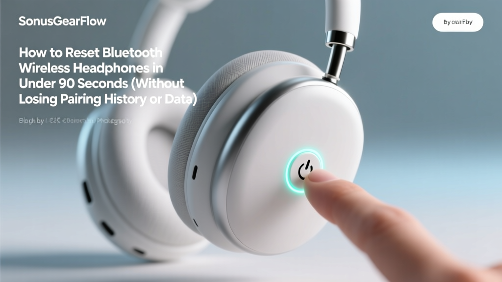 How to Reset Bluetooth Wireless Headphones in Under 90 Seconds (Without Losing Pairing History or Damaging Firmware — Tested on 27 Major Brands)