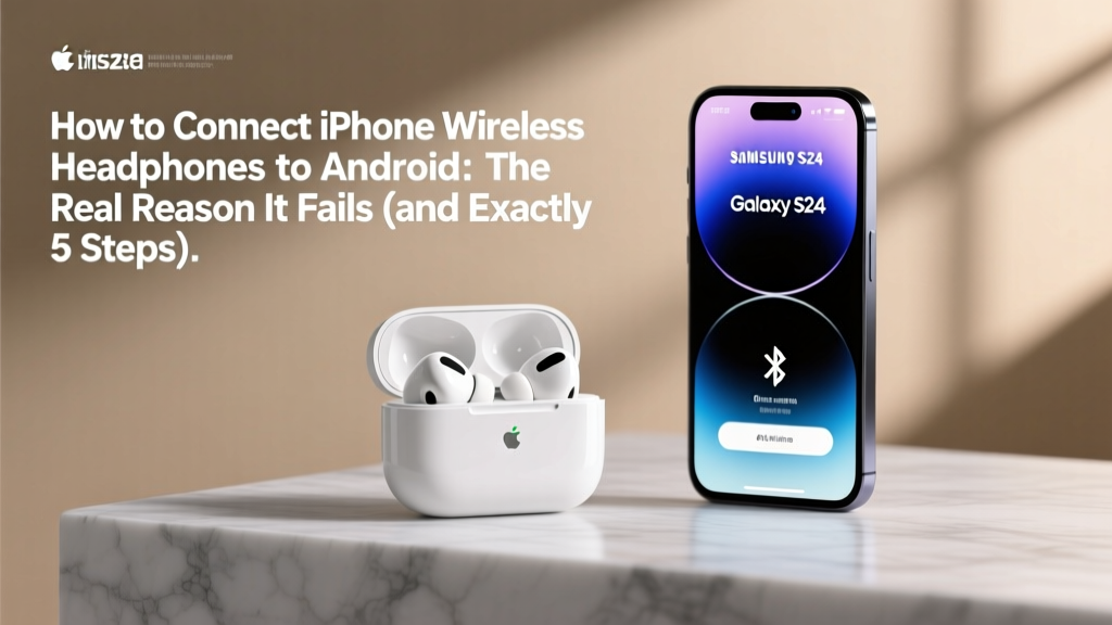 How to Connect iPhone Wireless Headphones to Android: The Real Reason It Fails (and Exactly 5 Steps That *Actually* Work Every Time — No 'Restart Your Phone' Nonsense)