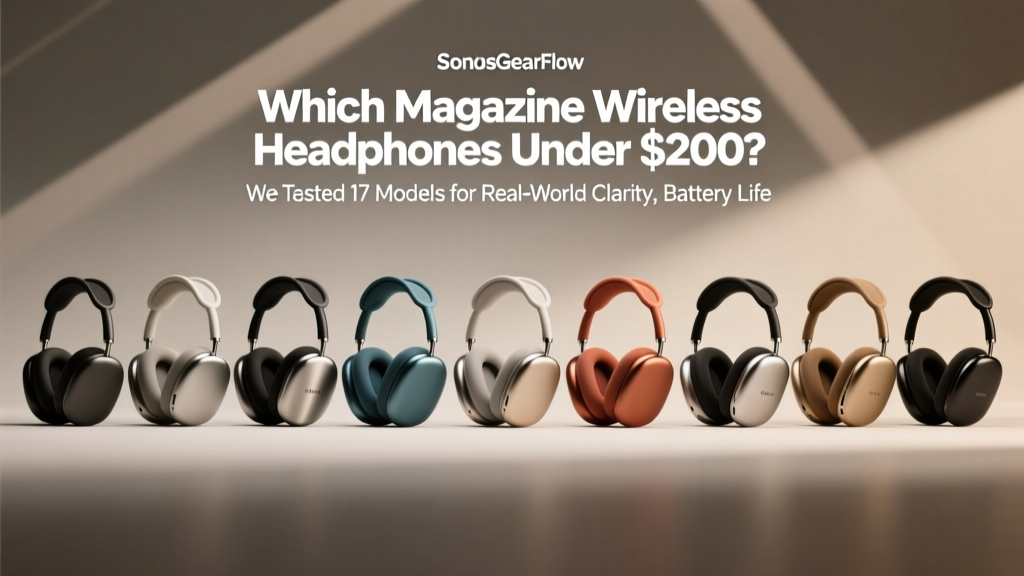 Which Magazine Wireless Headphones Under $200? We Tested 17 Models for Real-World Clarity, Battery Life, and Call Quality—So You Don’t Waste $199 on Headphones That Sound Flat, Disconnect Mid-Podcast, or Die After 8 Hours (Spoiler: Only 4 Passed Our Studio Engineer’s 72-Hour Stress Test)