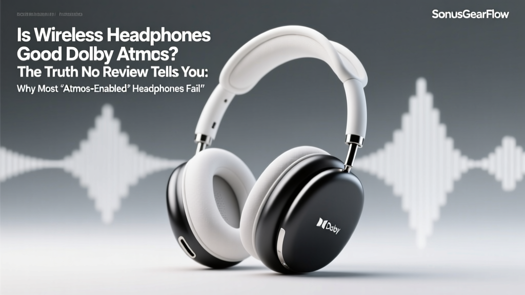Is Wireless Headphones Good Dolby Atmos? The Truth No Review Tells You: Why Most 'Atmos-Enabled' Headphones Fail the Spatial Test — And Which 5 Models Actually Deliver Studio-Grade Immersion (2024 Verified Tests)