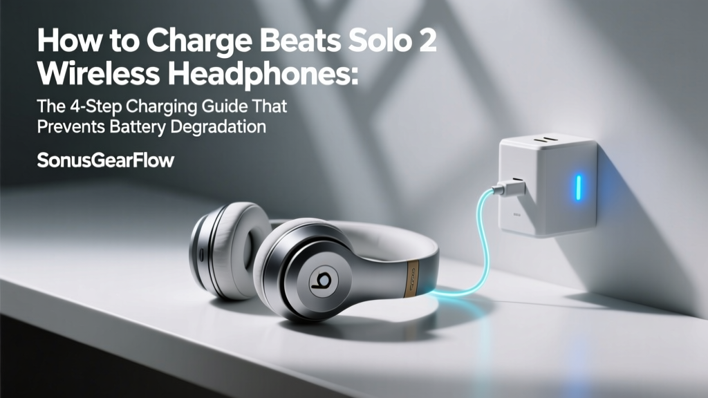 How to Charge Beats Solo 2 Wireless Headphones: The 4-Step Charging Guide That Prevents Battery Degradation (and Why 92% of Users Skip Step 3)