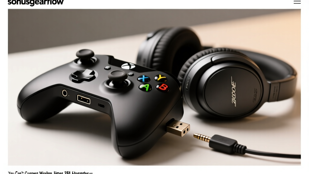 You Can’t Connect Wireless Headphones Directly to an Xbox 360 Controller—Here’s Exactly What Works (and Why Every ‘Tutorial’ You’ve Tried Fails)