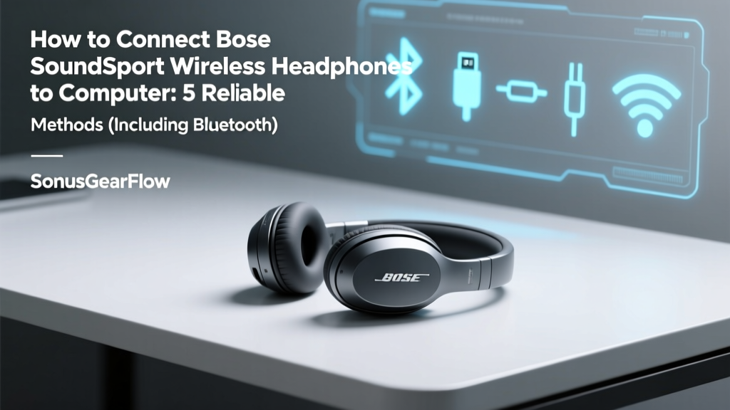 How to Connect Bose SoundSport Wireless Headphones to Computer: 5 Reliable Methods (Including Bluetooth Fixes That Actually Work — No More 'Device Not Found' Loops)