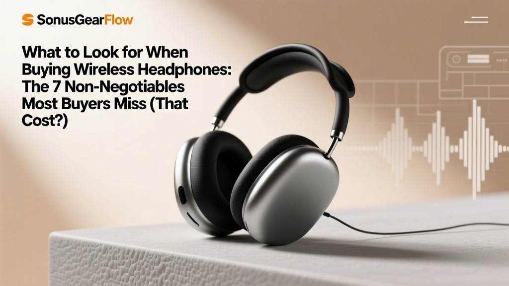What to Look for When Buying Wireless Headphones: The 7 Non-Negotiables Most Buyers Miss (That Cost Them $200+ in Regrets)