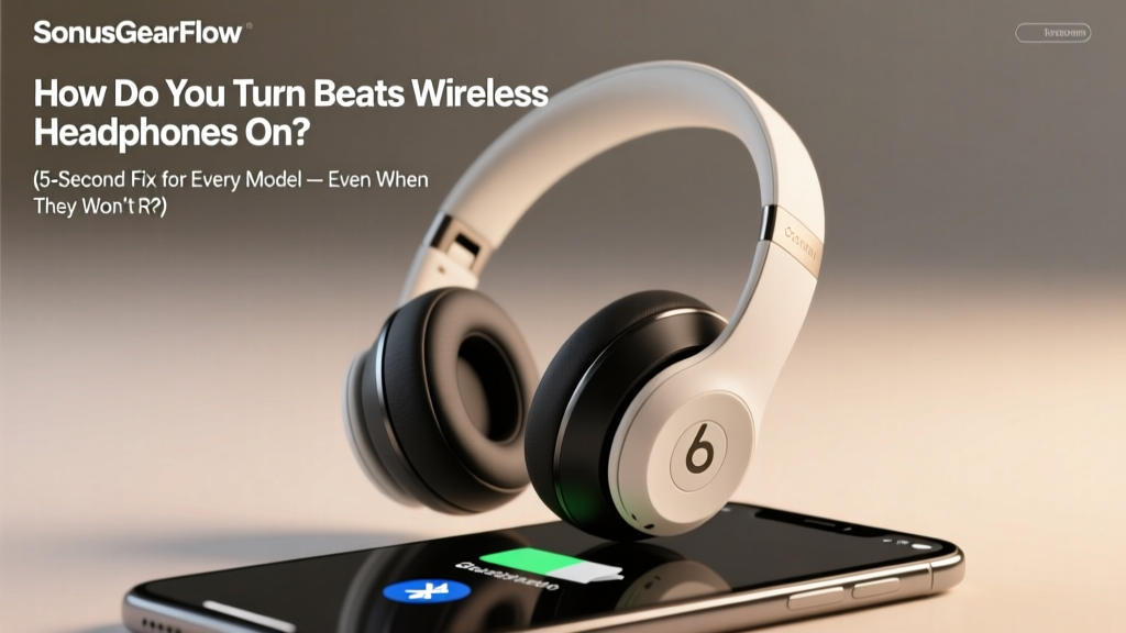 How Do You Turn Beats Wireless Headphones On? (5-Second Fix for Every Model — Even When They Won’t Respond)