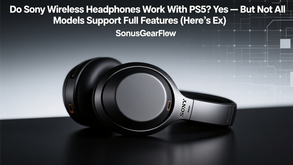 Do Sony Wireless Headphones Work With PS5? Yes — But Not All Models Support Full Features (Here’s Exactly Which Ones Do, How to Set Them Up Right, and What You’ll Lose Without Official Sony Pulse or DualSense Audio)