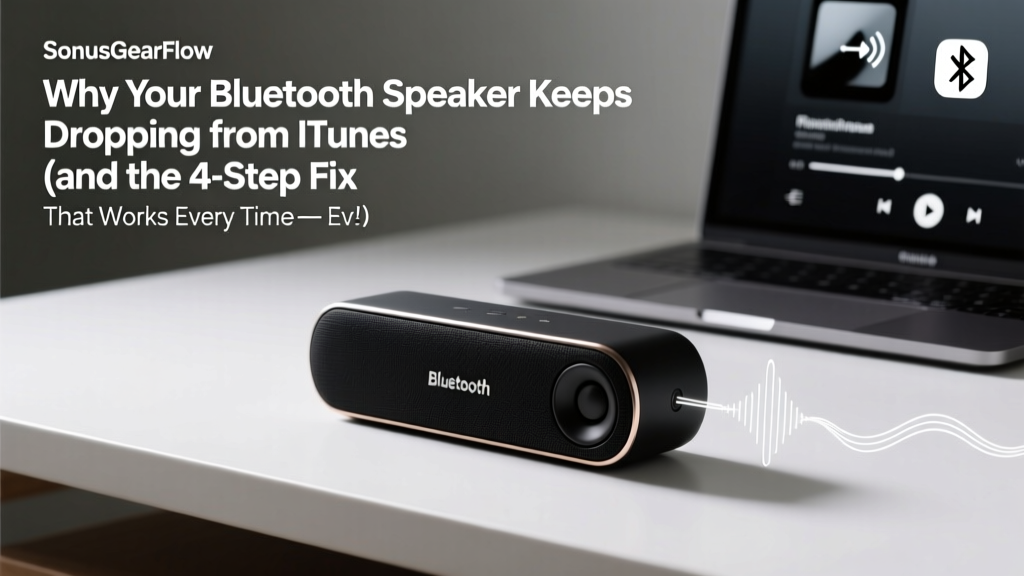 Why Your Bluetooth Speaker Keeps Dropping from iTunes (and the 4-Step Fix That Works Every Time — Even on macOS Sequoia & Windows 11)