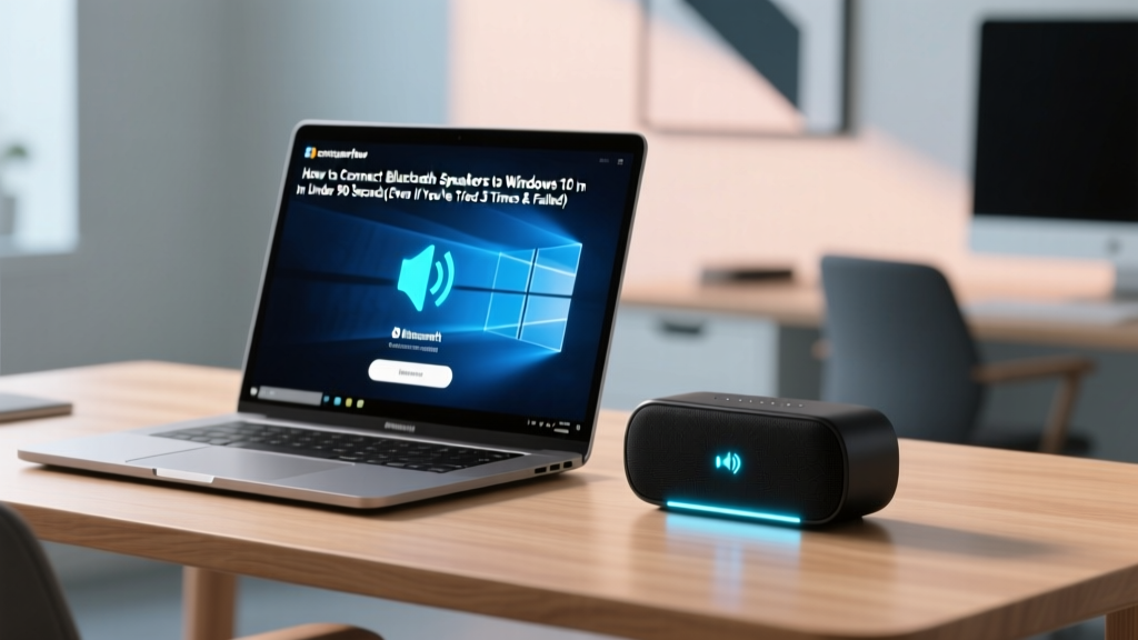 How to Connect Bluetooth Speakers to Windows 10 in Under 90 Seconds (Even If You’ve Tried 3 Times & Failed — Here’s Why It Keeps Failing)