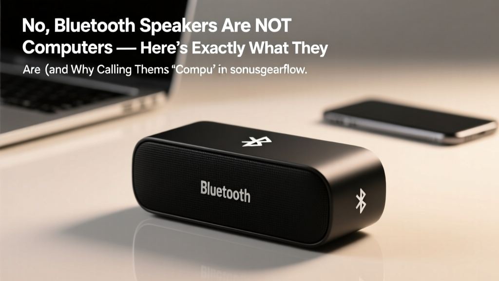 No, Bluetooth Speakers Are NOT Computers — Here’s Exactly What They Are (and Why Calling Them 'Computers' Undermines Real Audio Performance at $100 and Below)
