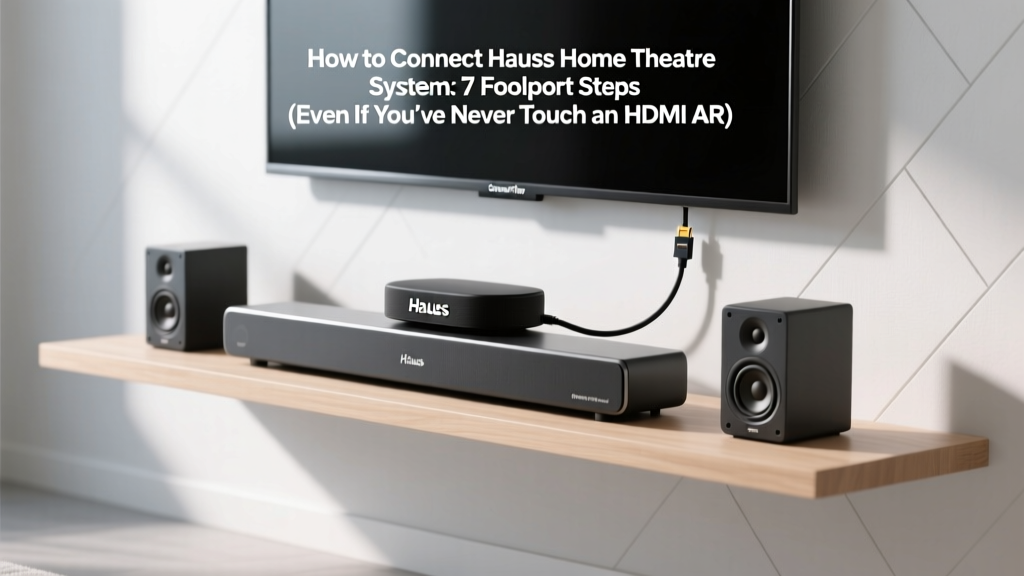 How to Connect Hauss Home Theater System: 7 Foolproof Steps (Even If You’ve Never Touched an HDMI ARC Port Before) — No Guesswork, No Glitches, Just Crystal-Clear Sound in Under 12 Minutes