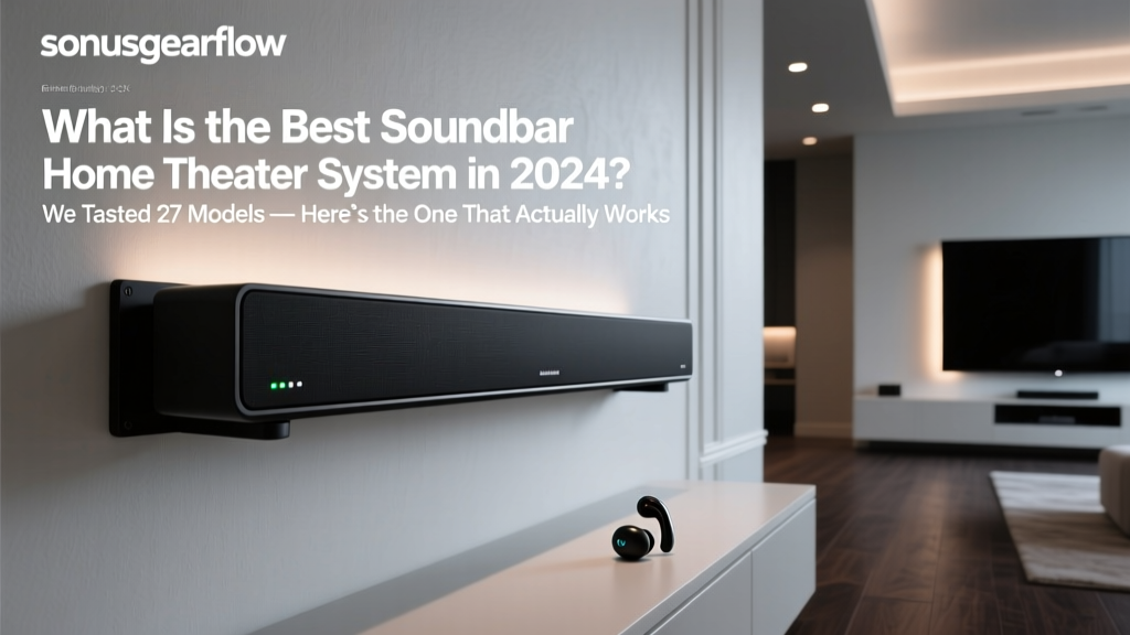 What Is the Best Soundbar Home Theater System in 2024? We Tested 27 Models — Here’s the One That Actually Replaces Your Surround Speakers (Without Rewiring Your Living Room)