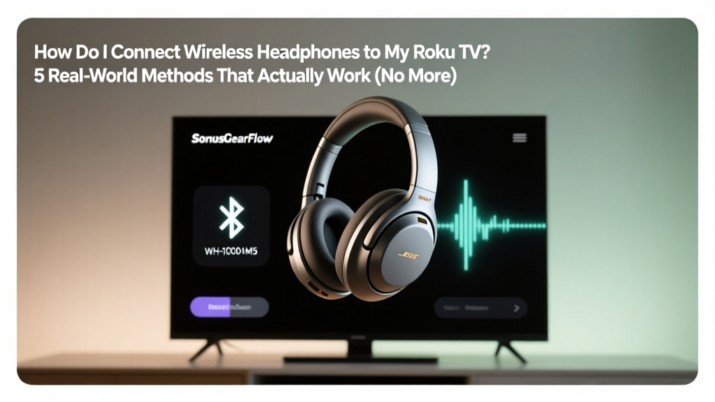 How Do I Connect Wireless Headphones to My Roku TV? 5 Real-World Methods That Actually Work (No More Audio Lag, Pairing Failures, or 'Not Supported' Errors)