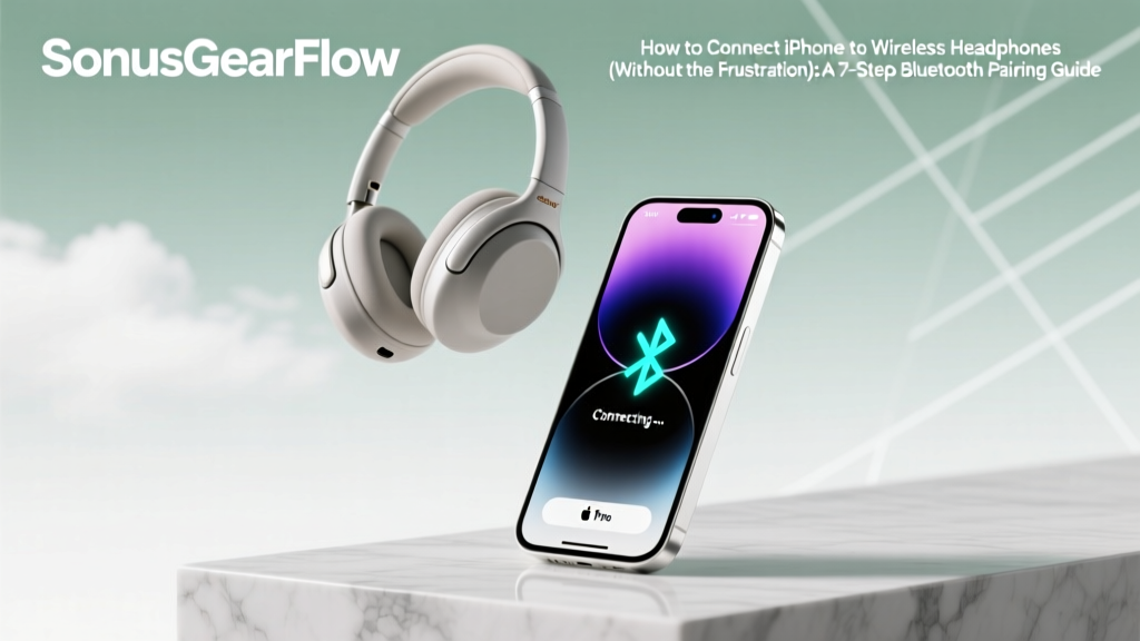 How to Connect iPhone to Wireless Headphones (Without the Frustration): A 7-Step Bluetooth Pairing Guide That Works Every Time — Even If You’ve Tried 5 Times and Still See 'Not Connected'