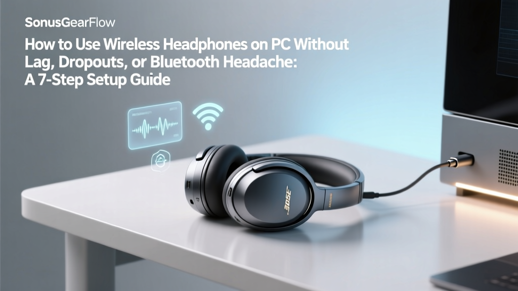 How to Use Wireless Headphones on PC Without Lag, Dropouts, or Bluetooth Headache: A 7-Step Setup That Works for Every Brand (Even Budget Models)