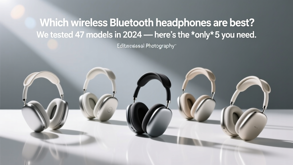 Which wireless Bluetooth headphones are best? We tested 47 models in 2024 — here’s the *only* 5 you need to consider (based on battery life, ANC accuracy, codec support, and real-world fit)