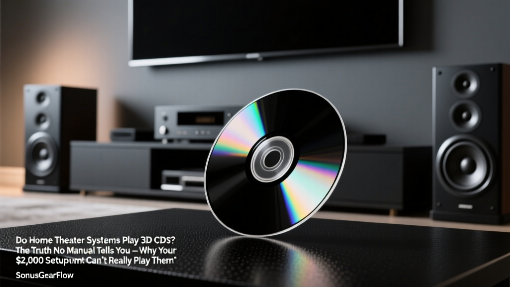 Do Home Theater Systems Play 3D CDs? The Truth No Manual Tells You — Why Your $2,000 Setup Can’t Read That Disc (and What Actually Works in 2024)
