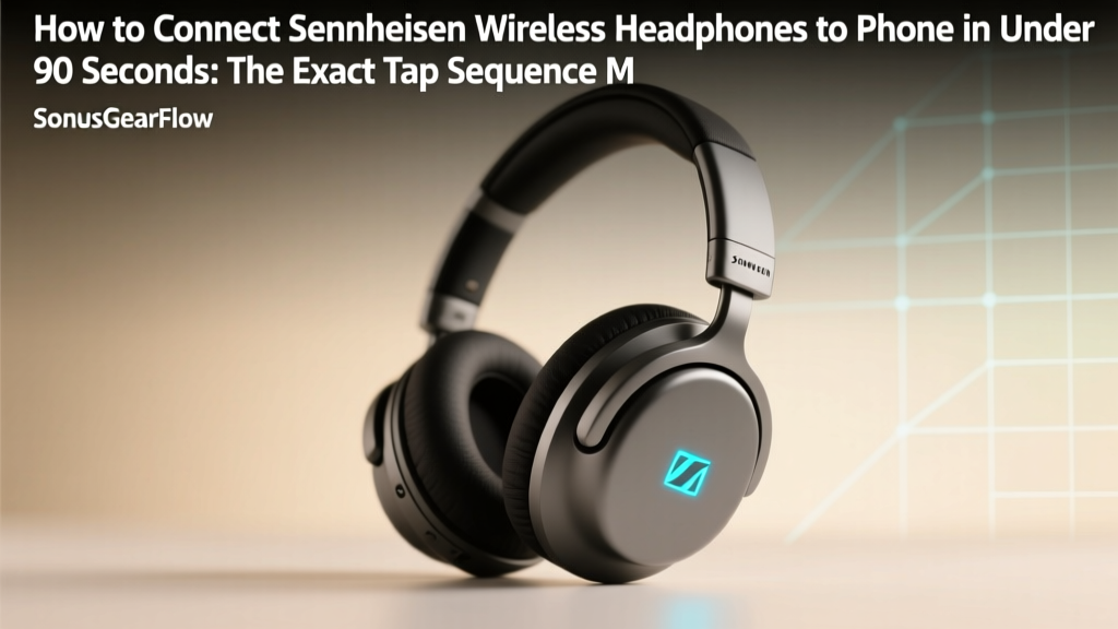 How to Connect Sennheiser Wireless Headphones to Phone in Under 90 Seconds: The Exact Tap Sequence Most Users Miss (Even After Reading the Manual)