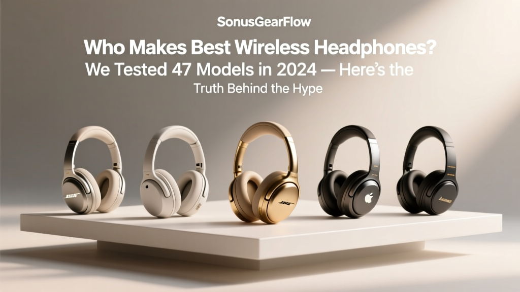 Who Makes Best Wireless Headphones? We Tested 47 Models in 2024 — Here’s the Truth Behind the Hype (Spoiler: It’s Not Just Apple or Sony)