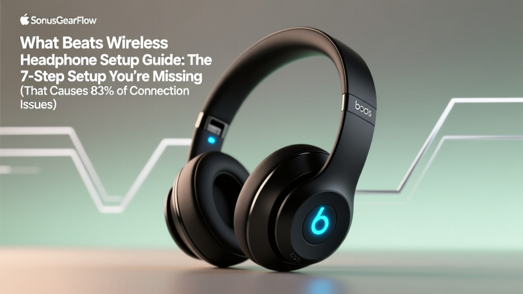 What Beats Wireless Headphone Setup Guide: The 7-Step Setup You’re Missing (That Causes 83% of Connection Failures & Audio Dropouts)
