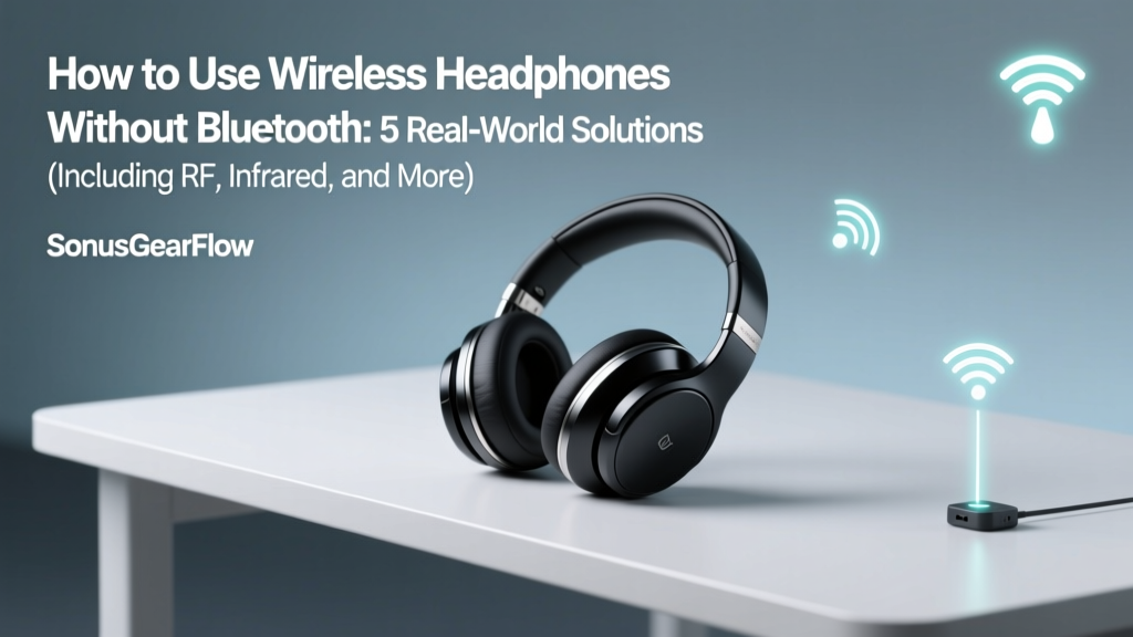 How to Use Wireless Headphones Without Bluetooth: 5 Real-World Solutions (Including RF, Infrared, and Proprietary 2.4GHz That Actually Work in 2024)