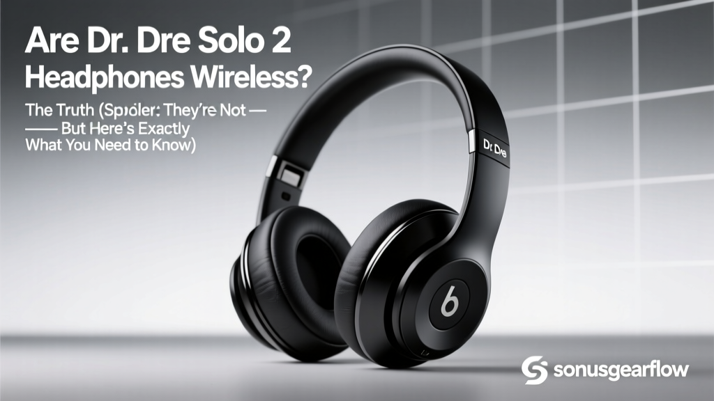 Are Dr. Dre Solo 2 Headphones Wireless? The Truth (Spoiler: They’re Not — But Here’s Exactly What You’re Missing & How to Fix It Without Buying New Gear)