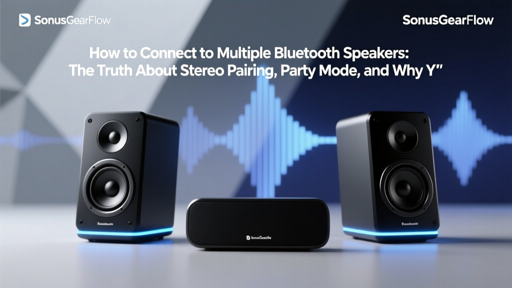 How to Connect to Multiple Bluetooth Speakers: The Truth About Stereo Pairing, Party Mode, and Why Your Phone Won’t Just ‘Add Another Speaker’ (Spoiler: It’s Not Your Fault)