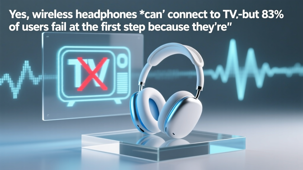 Yes, wireless headphones *can* connect to TV—but 83% of users fail at the first step because they’re using the wrong signal path. Here’s the exact method (with Bluetooth, RF, and optical workarounds) that works for Samsung, LG, Sony, and Roku TVs in 2024.