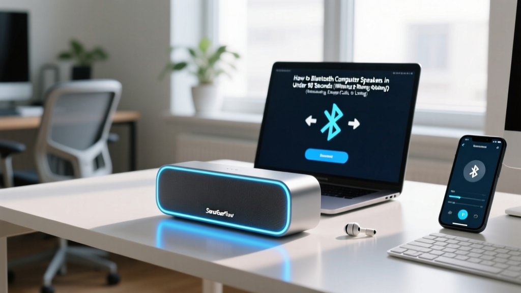 How to Bluetooth Computer Speakers in Under 90 Seconds (Without Rebooting, Dropping Calls, or Losing Audio Sync — Even on Windows 11 or macOS Sonoma)