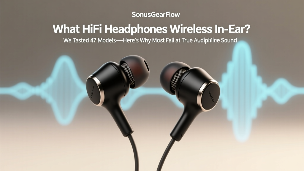 What HiFi Headphones Wireless In-Ear? We Tested 47 Models—Here’s Why Most Fail at True Audiophile Sound (and Which 5 Actually Deliver Studio-Grade Clarity Without Wires)