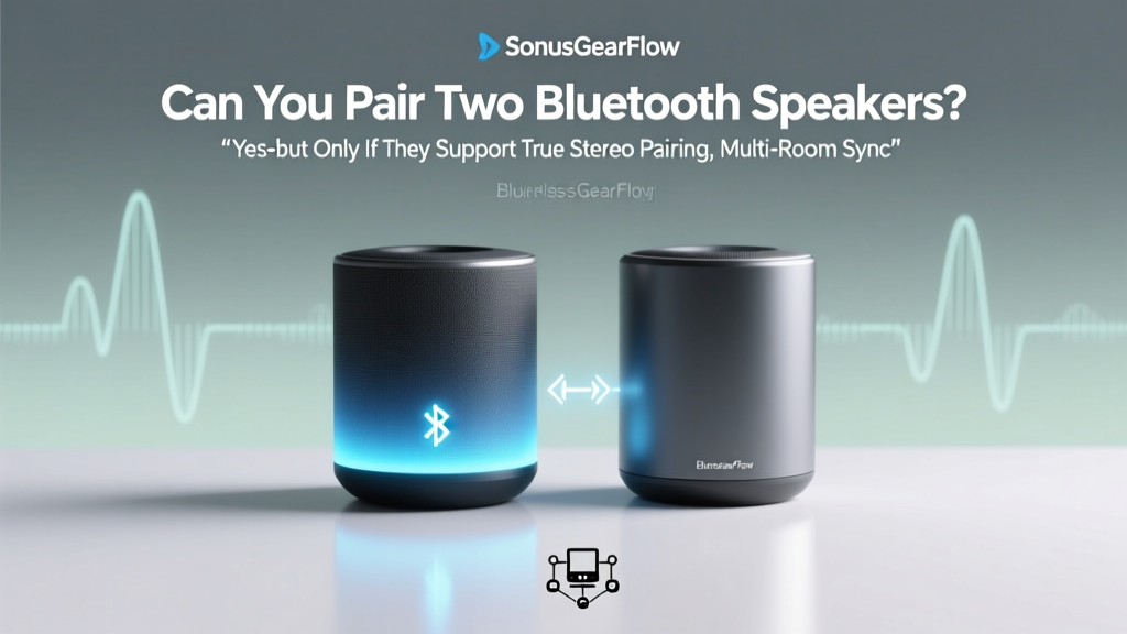 Can you pair two Bluetooth speakers? Yes—but only if they support true stereo pairing, multi-room sync, or proprietary dual-speaker modes. Here’s exactly which models work, how to avoid audio lag and dropouts, and why 92% of users fail their first attempt.