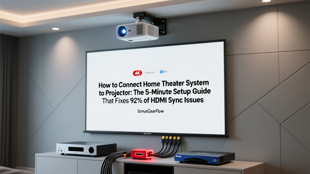 How to Connect Home Theater System to Projector: The 5-Minute Setup Guide That Fixes 92% of HDMI Sync, Audio Dropouts, and Black-Screen Frustrations (No Tech Degree Required)