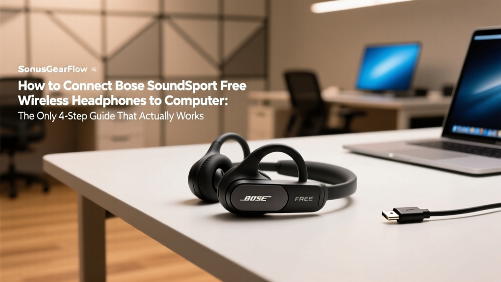 How to Connect Bose SoundSport Free Wireless Headphones to Computer: The Only 4-Step Guide That Actually Works (No Pairing Loops, No Driver Confusion, No Audio Dropouts)