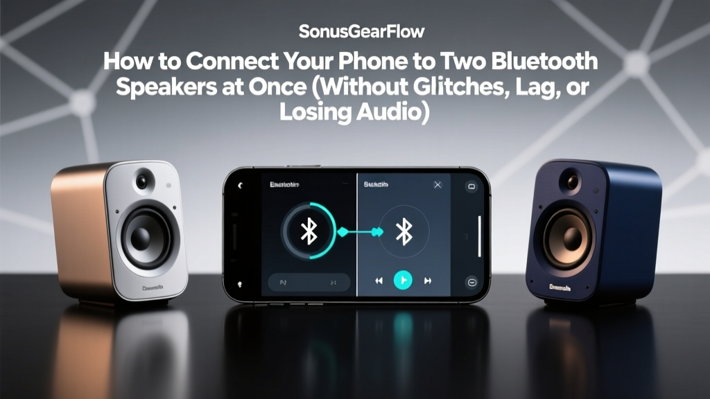 How to Connect Your Phone to Two Bluetooth Speakers at Once (Without Glitches, Lag, or Losing Audio Quality)—The Real-World Guide That Actually Works in 2024