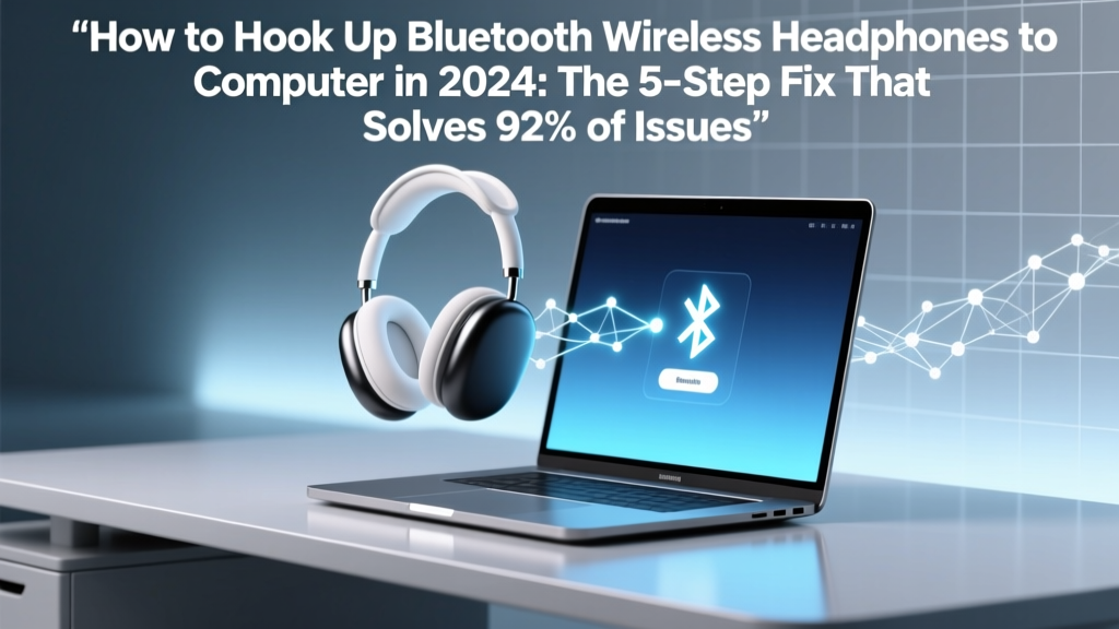 How to Hook Up Bluetooth Wireless Headphones to Computer in 2024: The 5-Step Fix That Solves 92% of Connection Failures (No Tech Degree Required)