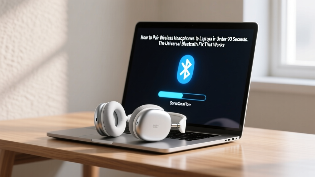 How to Pair Wireless Headphones to Laptops in Under 90 Seconds: The Universal Bluetooth Fix That Works Even When Windows/Mac Says 'Device Not Found'